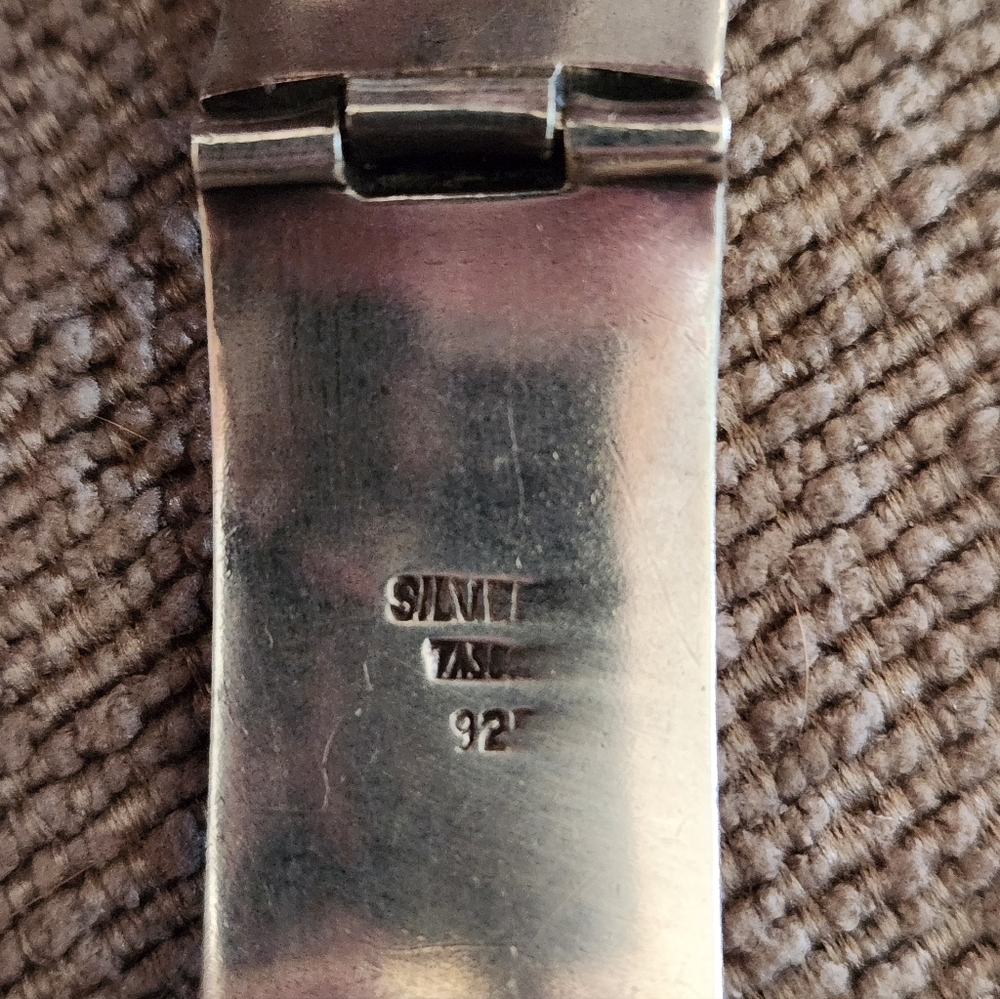 Stun...ning....Taxco Silver 925 Bracelet - Picture 4 of 7